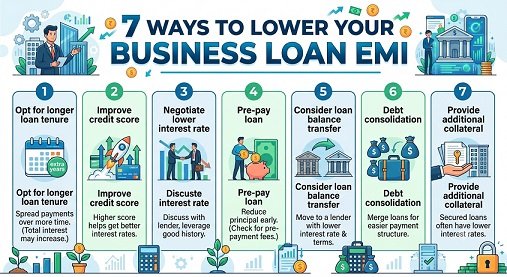 7 ways to lower your business loan EMI