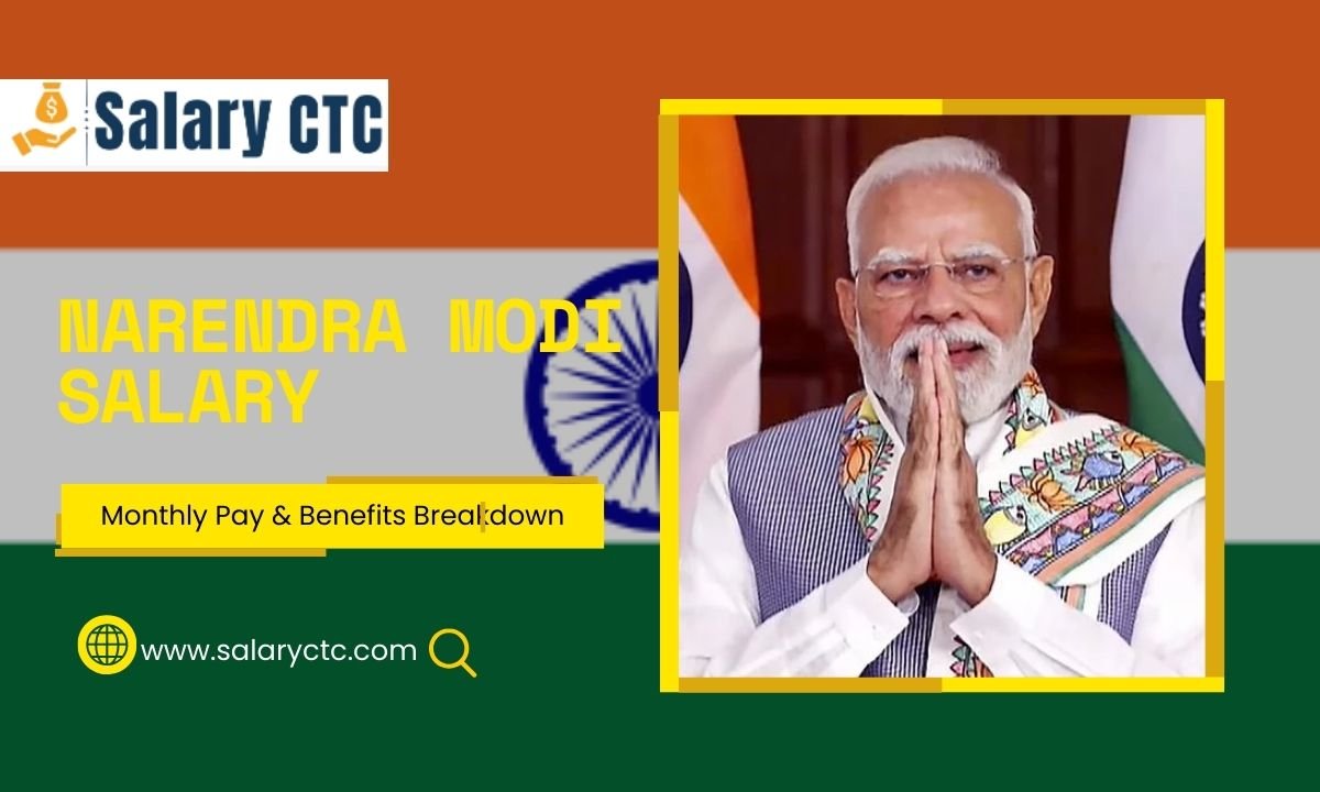 Narendra Modi Salary: Monthly Pay & Benefits Breakdown - Salary CTC