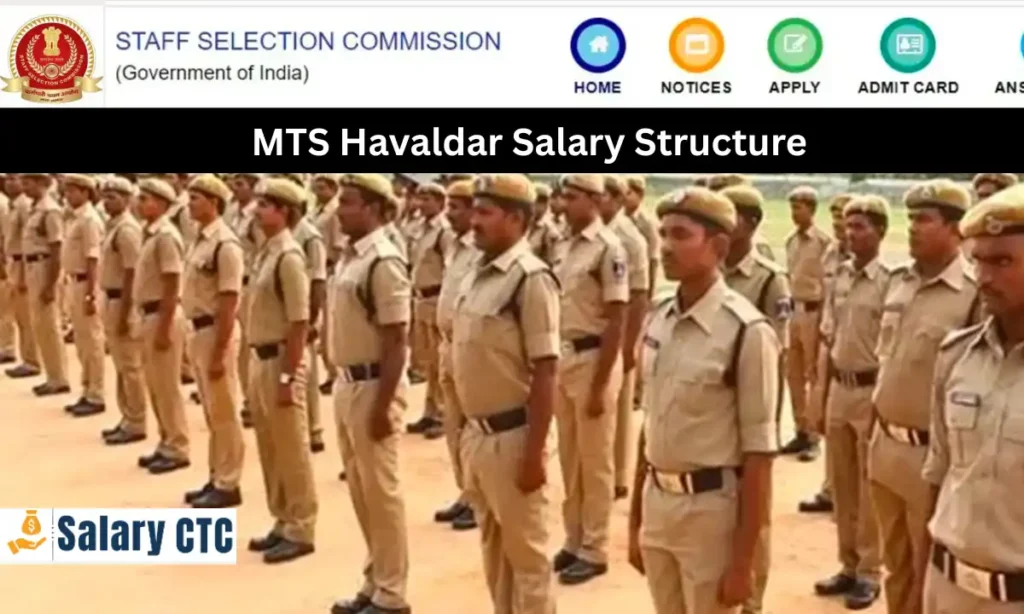 MTS Havaldar Salary Structure