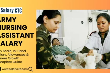 Army Nursing Assistant Salary