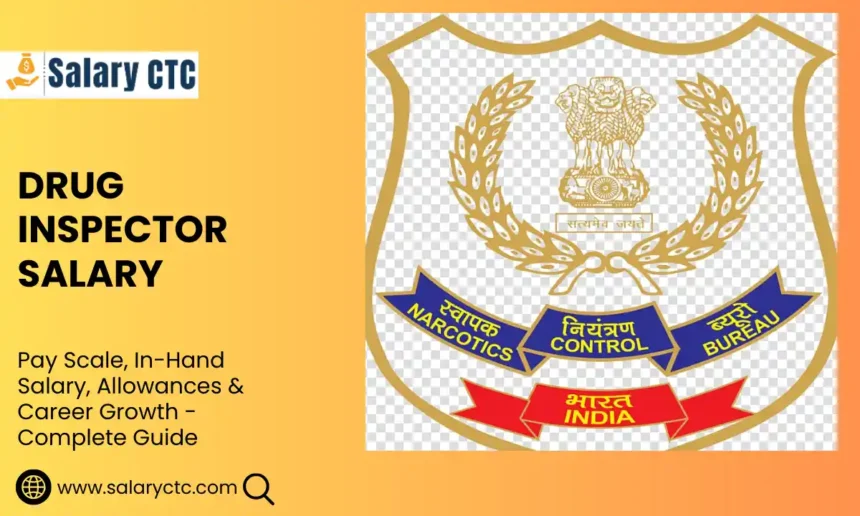 Drug Inspector Salary