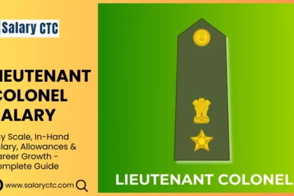 Lieutenant Colonel Salary