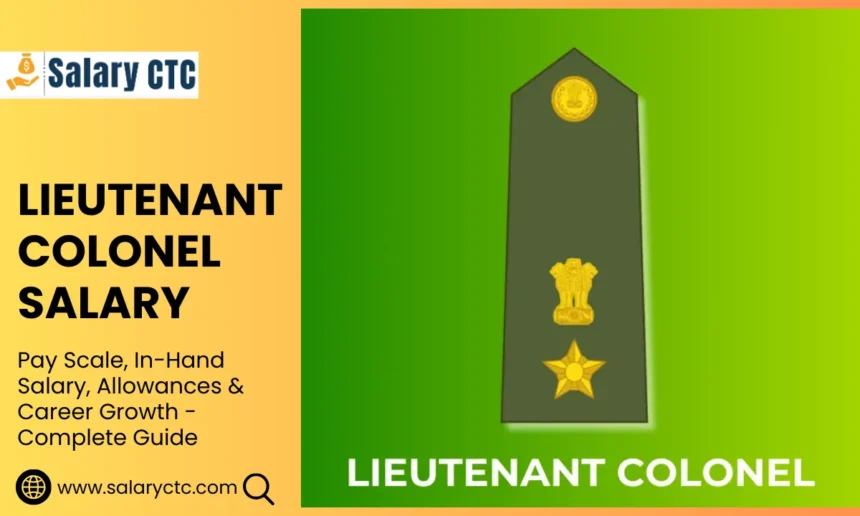 Lieutenant Colonel Salary