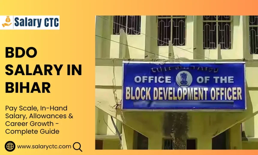 BDO Salary in Bihar