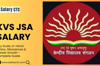 KVS JSA salary