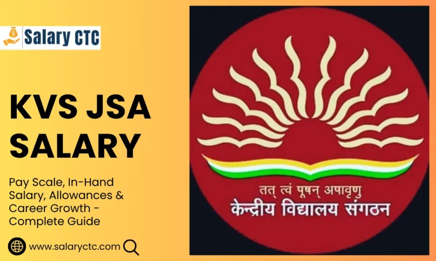 KVS JSA salary