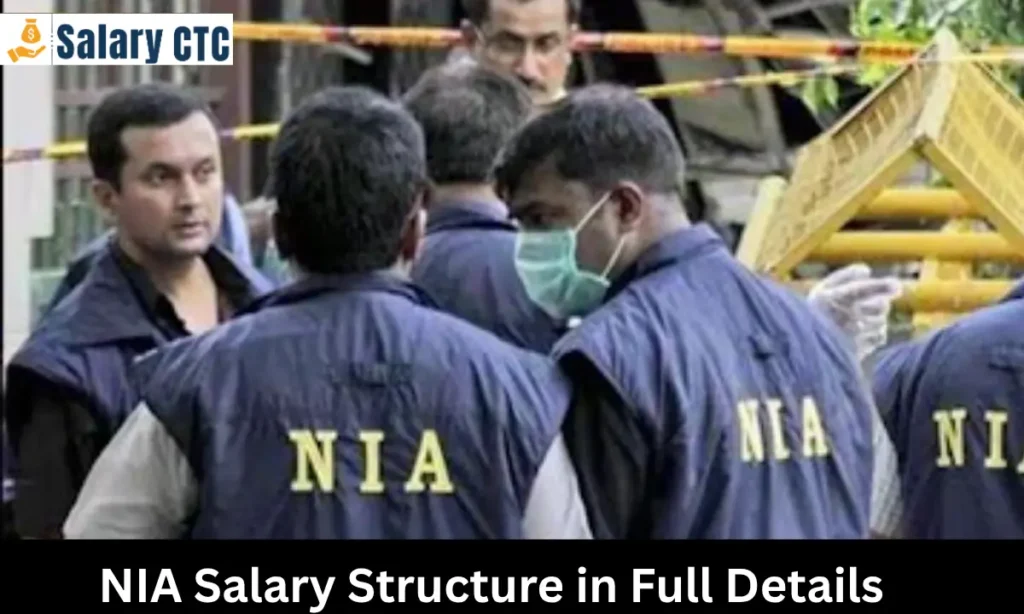 National Investigation Agency - NIA Salary Structure