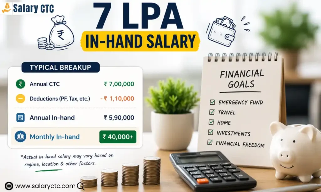 7 LPA In-Hand Salary Calculation