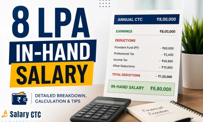 8 LPA In-Hand Salary