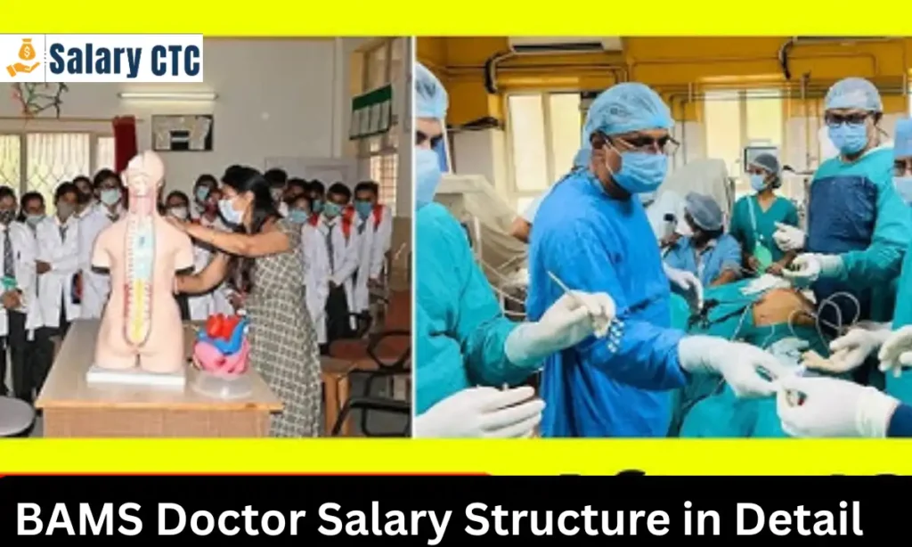 BAMS Doctor Salary in India