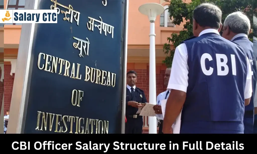 CBI Officer Salary Structure