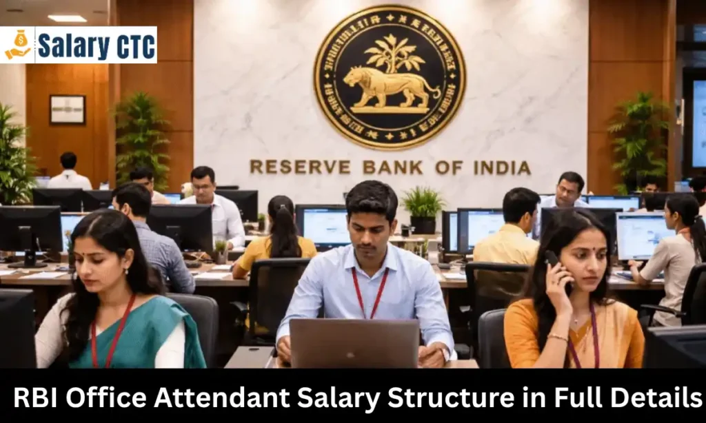 RBI Office Attendant Salary Structure