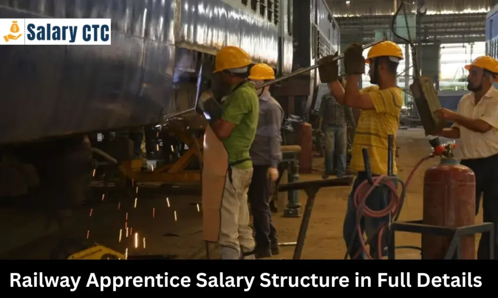 Railway Apprentice Salary or Stipend structure