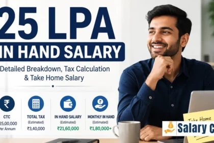 25 LPA In Hand Salary