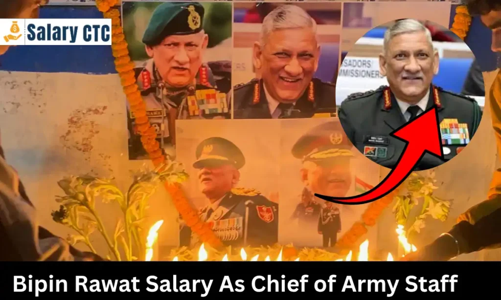 Bipin Rawat Monthly In-Hand Salary as Chief of Army Staff