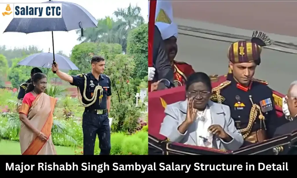 Major Rishabh Singh Sambyal In-Hand Salary