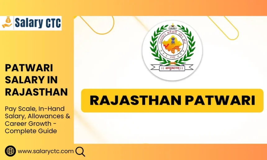 Patwari Salary in Rajasthan