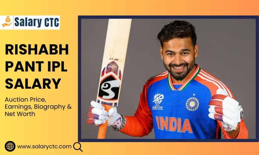 Rishabh Pant IPL Salary