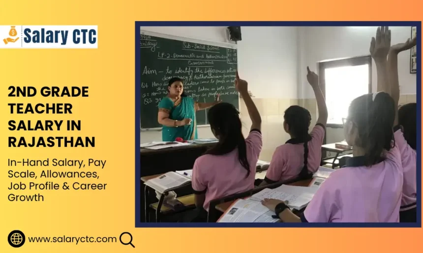 2nd Grade Teacher Salary in Rajasthan