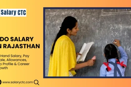 3rd Grade Teacher Salary in Rajasthan