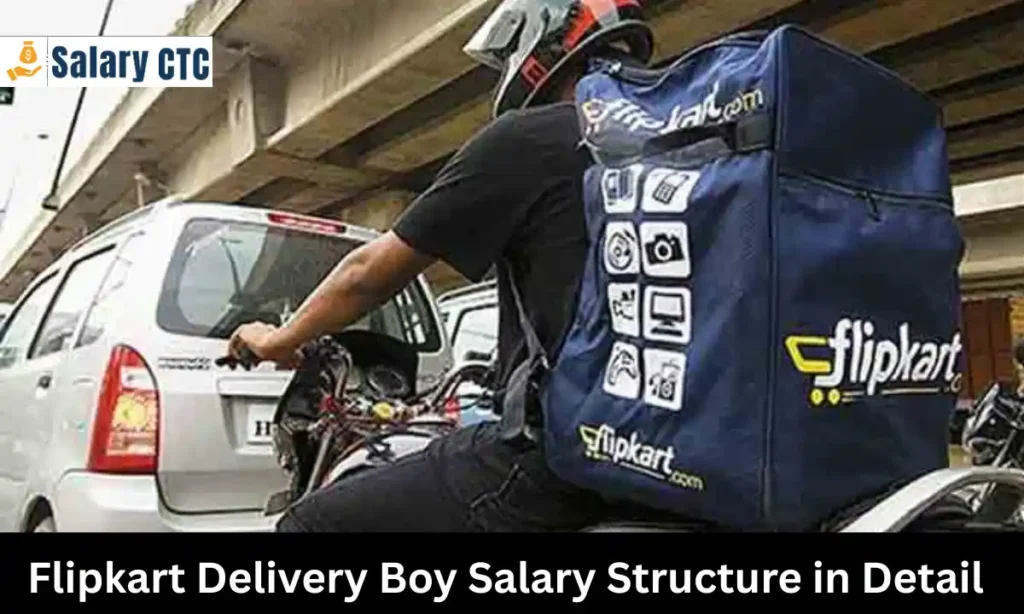 Flipkart Delivery Boy Salary Structure