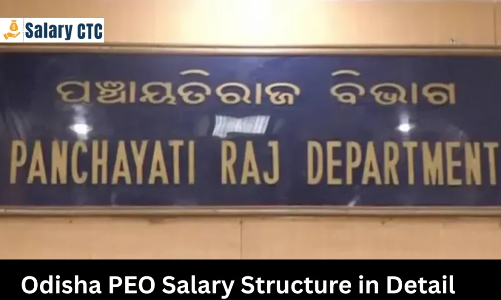 PEO Odisha Salary Structure