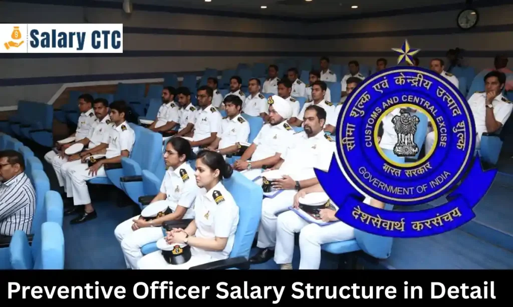 Preventive Officer Salary Structure
