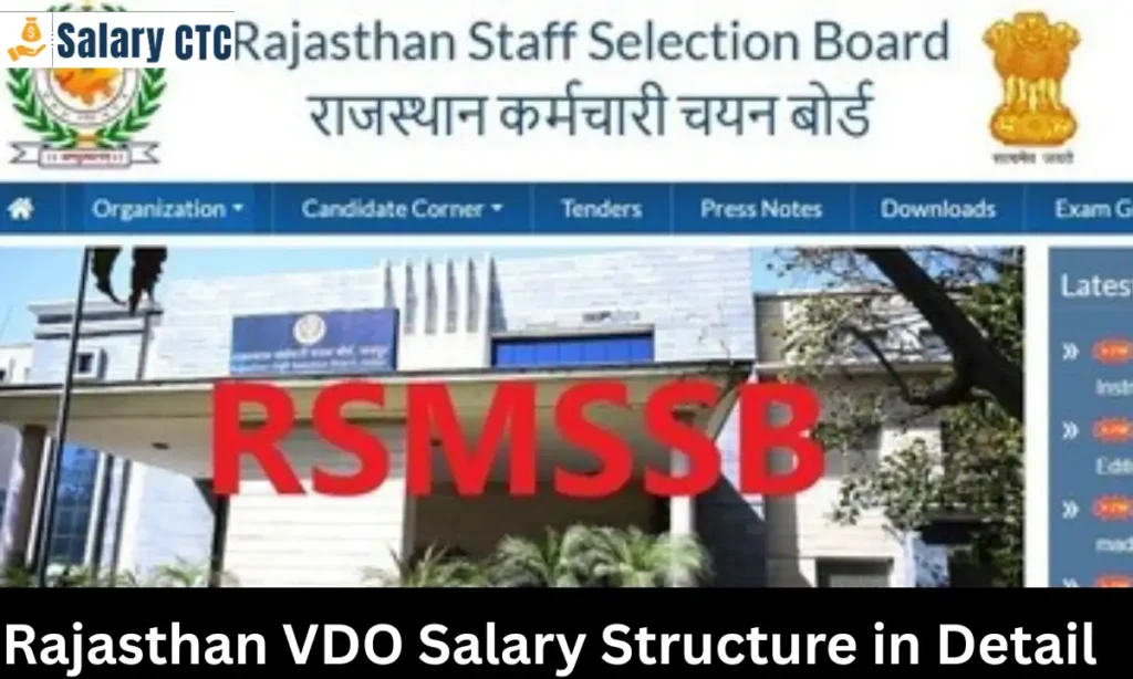 Rajasthan VDO Salary Structure