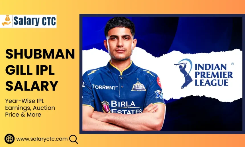 Shubman Gill IPL Salary