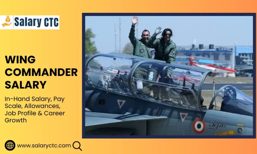 Wing Commander Salary