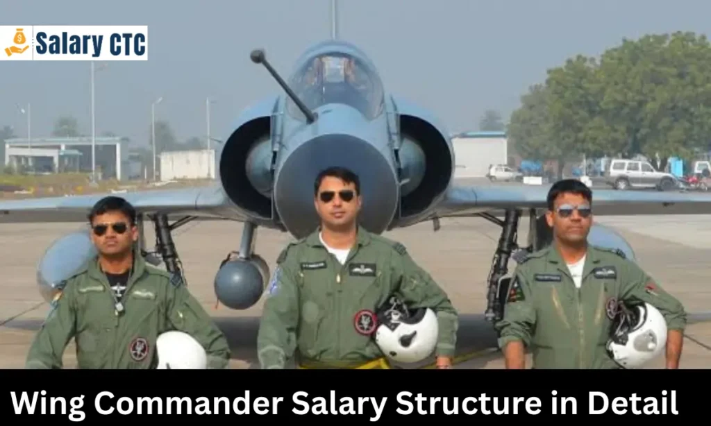 Wing Commander Salary Breakdown