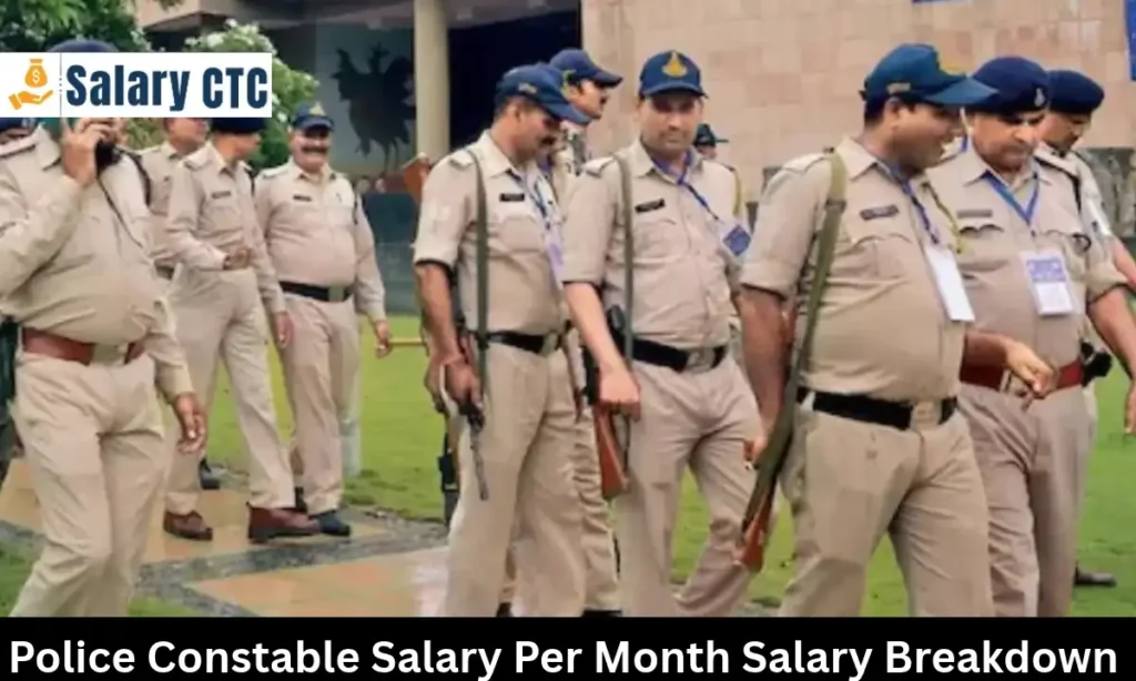 Police Constable Salary Per Month Detailed Salary Breakdown