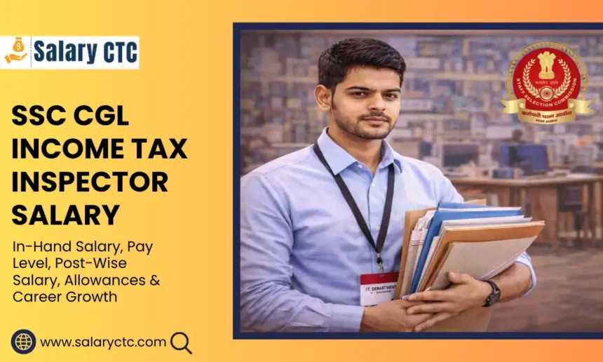 SSC CGL Income Tax Inspector Salary - In-Hand Pay & Benefits